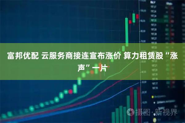 富邦优配 云服务商接连宣布涨价 算力租赁股“涨声”一片